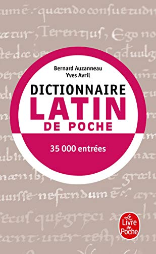 Dictionnaire Latin de poche
