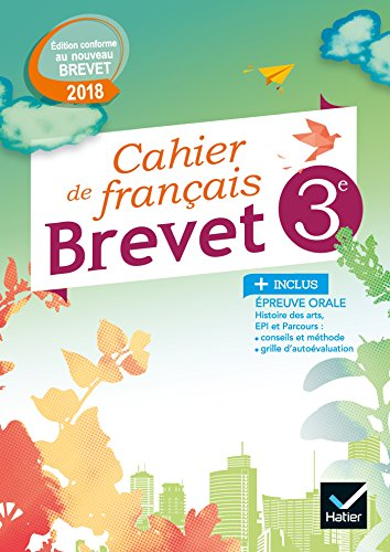 Cahier de Français Brevet 3e